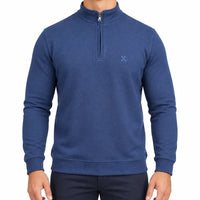 SWEAT DEMI-ZIP CASHMERE INTERLOCK PREMIUM — L’ÉLÉGANCE À L’ÉTAT PUR