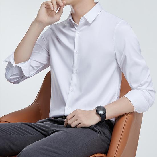 Chemise à manches longues pour homme
