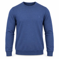 SWEAT COL ROND CASHMERE INTERLOCK DE LUXE — L’ÉLÉGANCE AU NATUREL