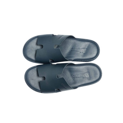 Sandales Hermes en cuir chec & confortable Ref-781