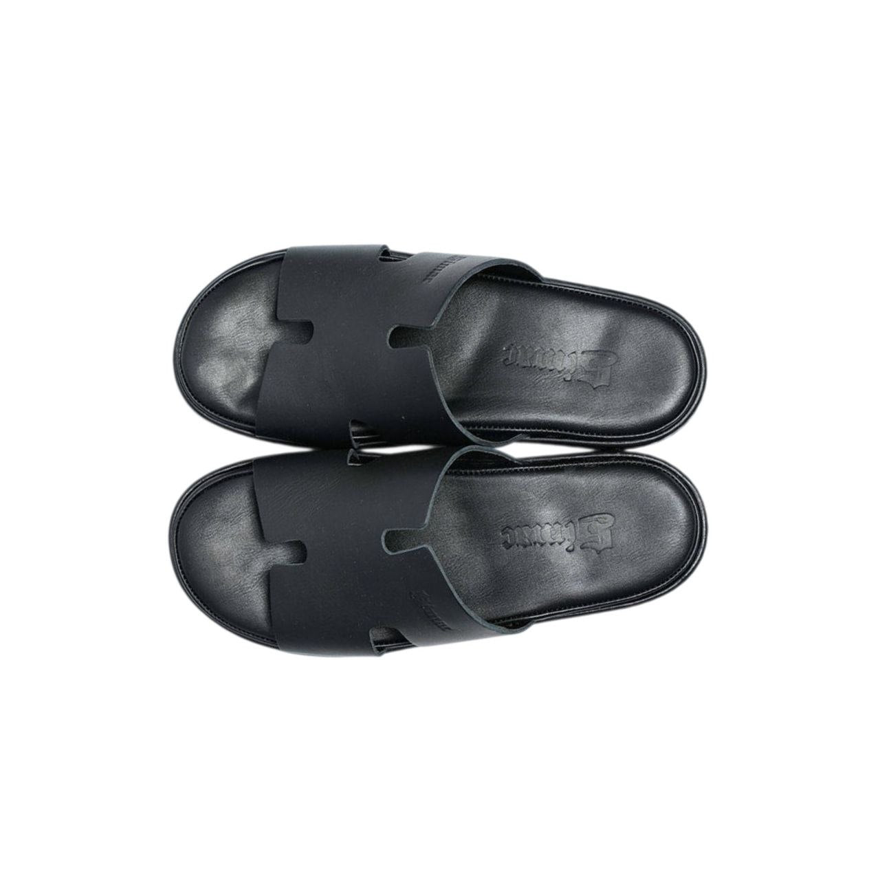 Sandales Hermes en cuir chec & confortable Ref-781