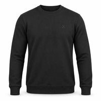 SWEAT COL ROND CASHMERE INTERLOCK DE LUXE — L’ÉLÉGANCE AU NATUREL