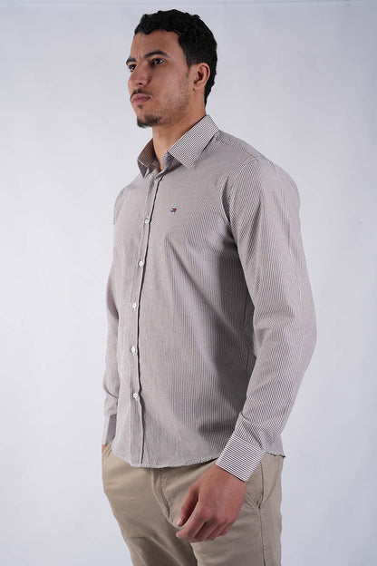 Pack Des Boss – 3 Chemises Tommy Rayée 100% Coton Oxford Ref-TC6331S