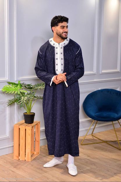 kandoura élégant et raffiné pour homme