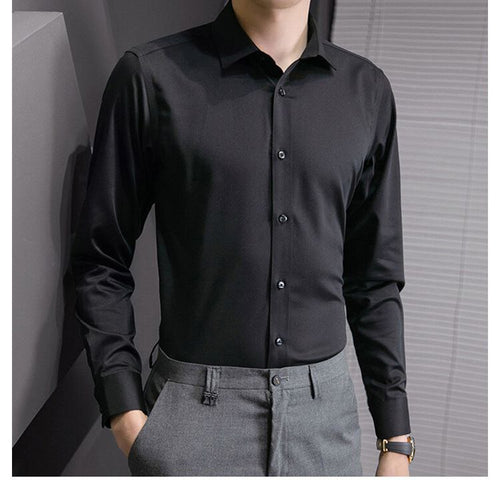 Chemise à manches longues pour homme