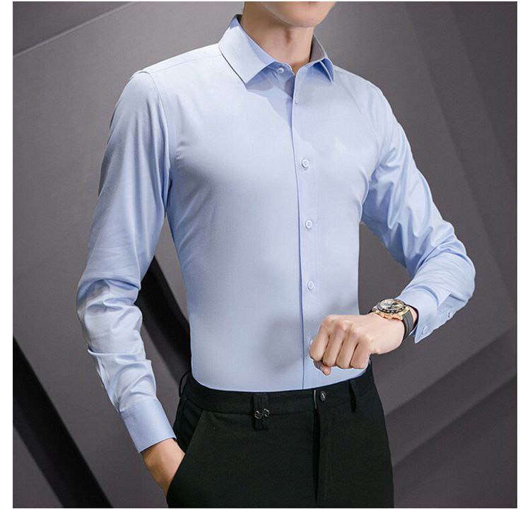 Chemise à manches longues pour homme