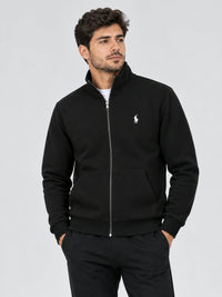 Pack de 3 Sweats Polo Zippés– Chaleur & Style (Noir & Biege & Gris )