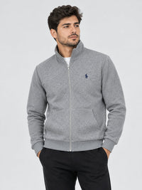 Pack de 3 Sweats Polo Zippés– Chaleur & Style (Noir & Biege & Gris )