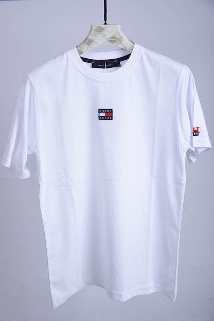 Pack de 3 T-shirts De Luxe en pur coton Ref-BH77231O ( Blanc + Noir + Vert Royale )