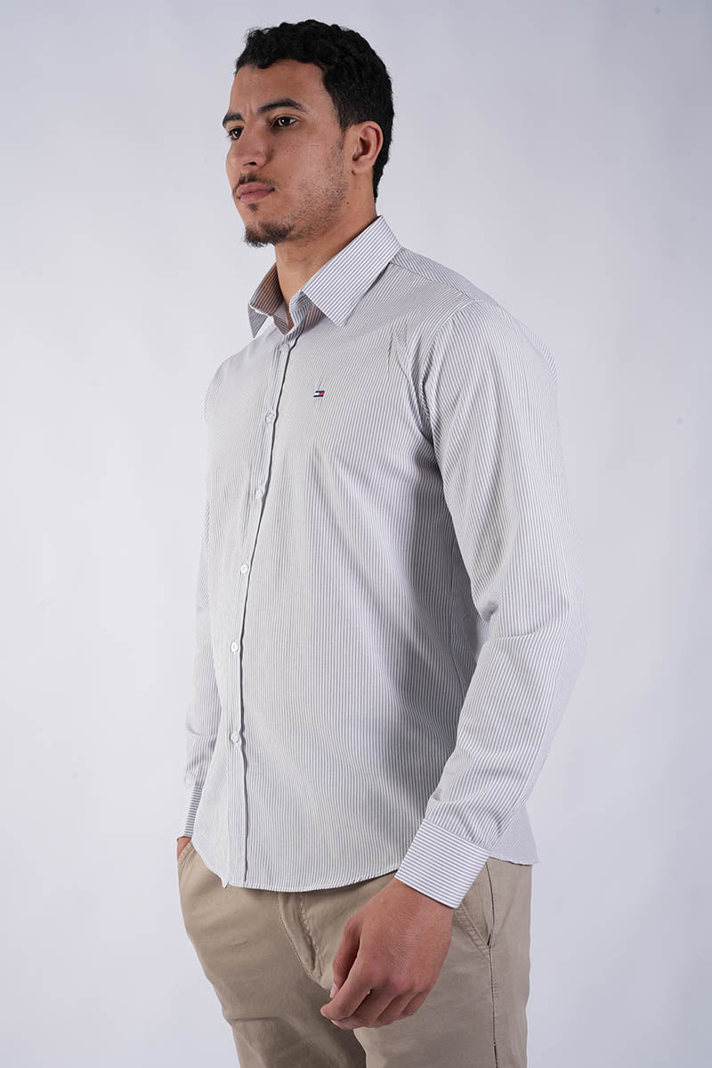 Pack Des Boss – 3 Chemises Tommy Rayée 100% Coton Oxford Ref-TC6331S