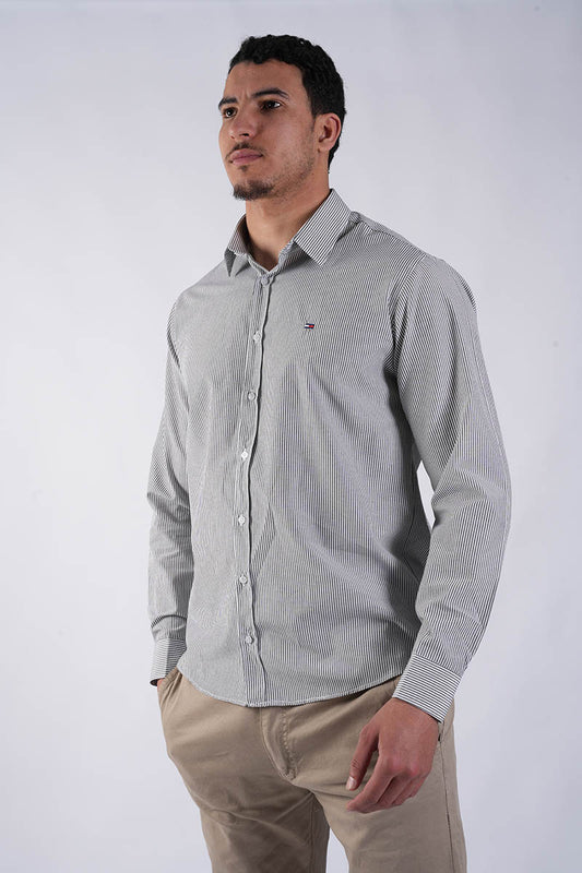 Pack Des Boss – 3 Chemises Tommy Rayée 100% Coton Oxford Ref-TC6331S