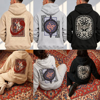 Pack 3 Hoodies Oversize Unisex , Designs Uniques, Impression DTF «ق» «حلم»