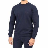 SWEAT COL ROND CASHMERE INTERLOCK DE LUXE — L’ÉLÉGANCE AU NATUREL
