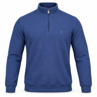 SWEAT DEMI-ZIP CASHMERE INTERLOCK PREMIUM — L’ÉLÉGANCE À L’ÉTAT PUR