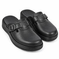 Sabot Médicale Cuir Premium - Semelle en polyuréthane • Style classique